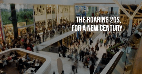 Gathering in Large Lobby | The Roaring 20s, for a New Century