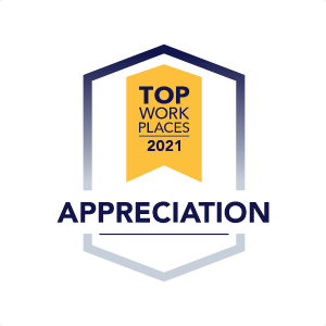 Top Work Places 2021 - Appreciation