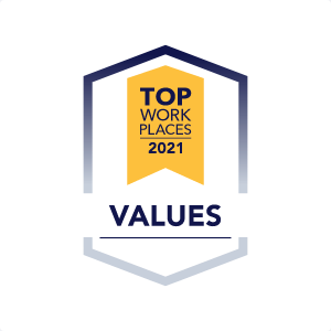Top Work Places 2021 - Values