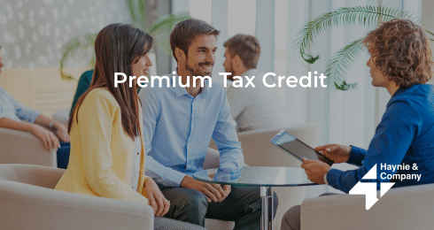 Professional consultation for premium tax credit by Haynie.
